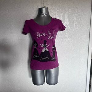 Magenta Disney Princess “Born to Rule” Graphic Women's Top